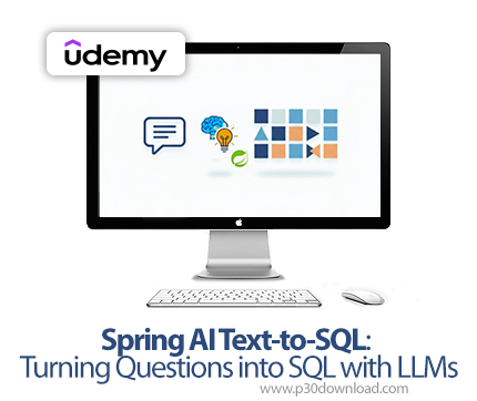 دانلود Spring AI Text-to-SQL: Turning Questions into SQL with LLMs - اسپرینگ ای‌آی