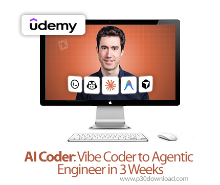دانلود AI Coder: Vibe Coder to Agentic Engineer in 3 Weeks - آموزش برنامه‌نویس هوش مصنوعی