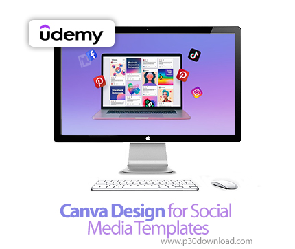 دانلود Canva Design for Social Media Templates - آموزش کانوا
