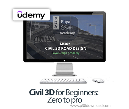 دانلود Civil 3D for Beginners: Zero to pro - آموزش  سیویل تری‌دی