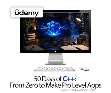 دانلود 50 Days of C++: From Zero to Make Pro Level Apps - آموزش سی‌پلاس‌پلاس