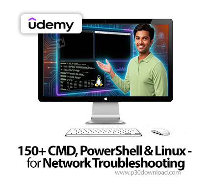 دانلود 150+ CMD, PowerShell & Linux - for Network Troubleshooting - آموزش سی‌ام‌دی و پاورشل