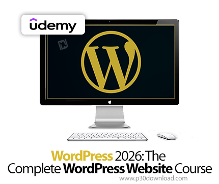 دانلود WordPress 2026: The Complete WordPress Website Course - آموزش وردپرس 