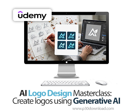 دانلود AI Logo Design Masterclass: Create logos using Generative AI - آموزش  طراحی لوگو