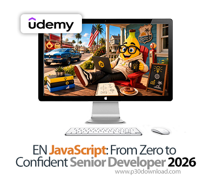 دانلود EN JavaScript: From Zero to Confident Senior Developer 2026 - آموزش جاوااسکریپت