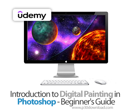 دانلود Introduction to Digital Painting in Photoshop - Beginner's Guide - آموزش فتوشاپ 