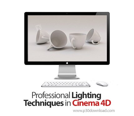 دانلود Professional Lighting Techniques in Cinema 4D - آموزش سینما فوردی