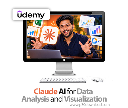دانلود Claude AI for Data Analysis and Visualization - آموزش کلود ای‌آی