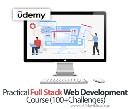 دانلود Practical Full Stack Web Development Course (100+Challenges) - آموزش توسعه وب فول استک