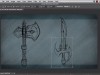TutsPlus How to Create Weapons for Concept Art in Photoshop Screenshot 2