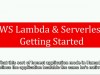 Udemy Serverless Computing with AWS Lambda Screenshot 1