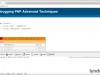 Lynda Advanced PHP: Debugging Techniques Screenshot 4