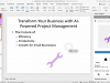 Microsoft PowerPoint Presentation with ChatGPT and Gamma AI Screenshot 3