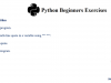 333+ Python Exercises with Algorithms: Beginner to Advanced Screenshot 3