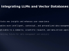 Vector database using LLM with demo Screenshot 3