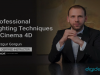 Professional Lighting Techniques in Cinema 4D Screenshot 1