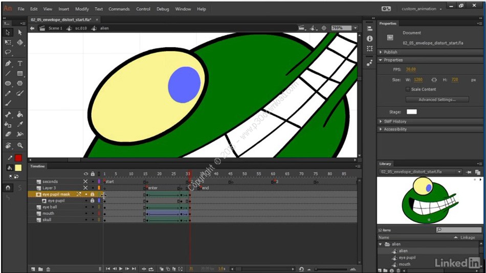 دانلود Lynda Learn Adobe Animate CC Tutorial Series - آموزش ادوبی انیم