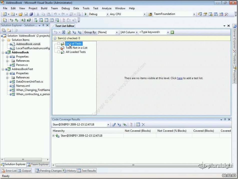 دانلود Pluralsight Visual Studio Team System 2008 Developer Tools آم