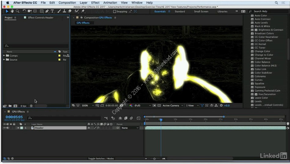 download linkedin after effects guru: mastering cameras and lights