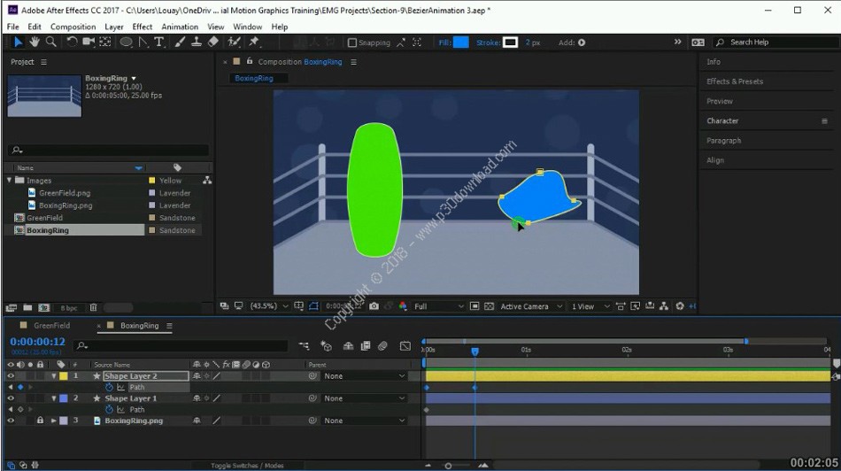 after effects cc the complete motion graphics course download