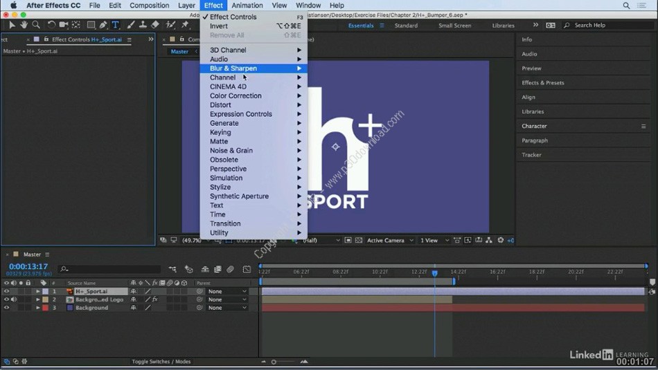 lynda after effects cc essential training download