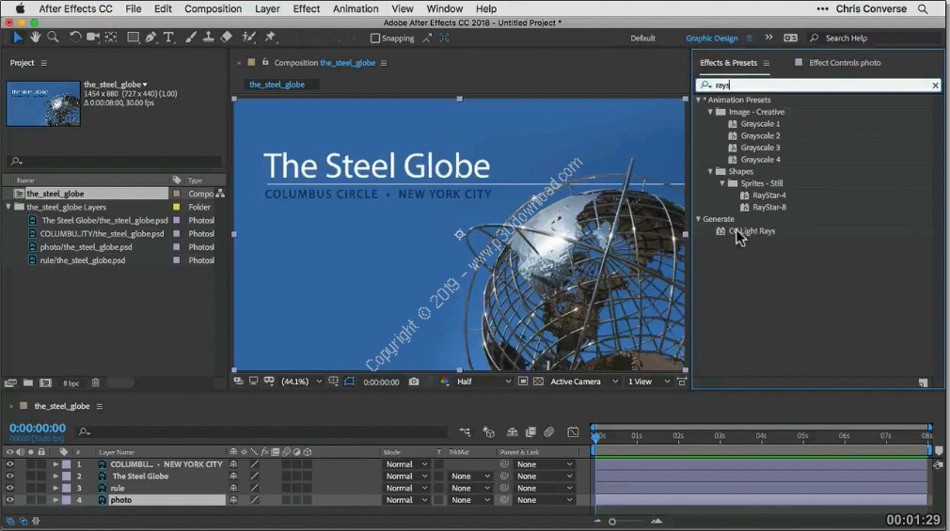 skillshare animated infographics with after effects free download