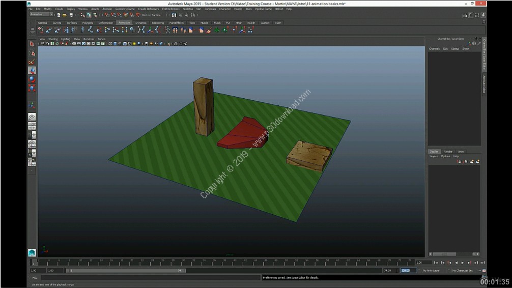 دانلود Udemy 3D Animation and Modeling Master Class Beginner to Advanc