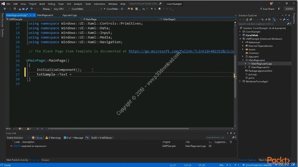 Не открывается конструктор форм visual studio 2019