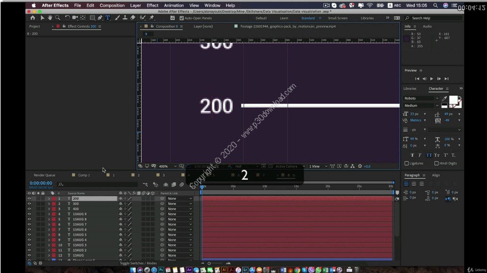 udemy after effects