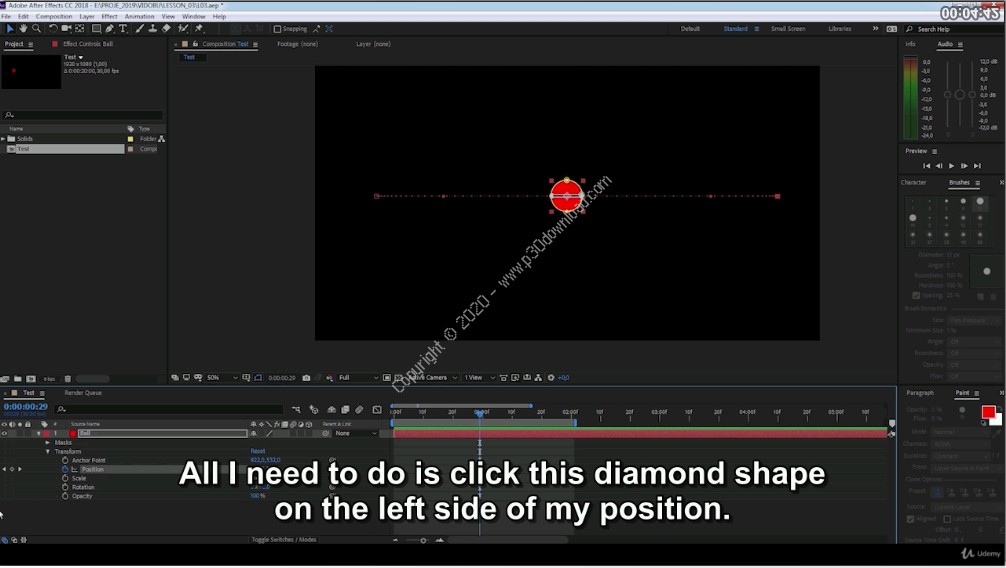 after effects tutorial udemy download