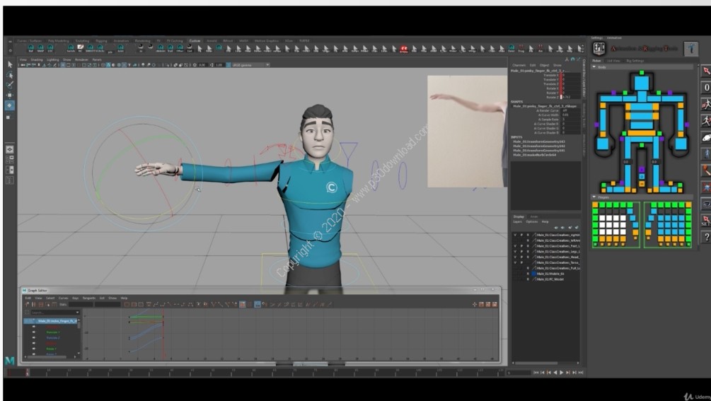 دانلود Udemy Maya for Beginners: Complete 3D Animation Masterclass - آ
