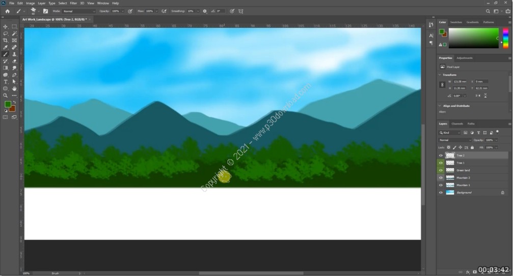دانلود Udemy Adobe Photoshop: Beginners Course on Digital Painting - آ
