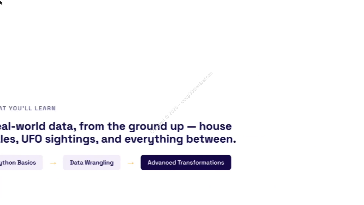 دانلود Data Wrangling Bootcamp: Turn Alien Data into AI آموزش مهندسی داده