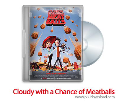 دانلود Cloudy with a Chance of Meatballs 2009 2D/3D SBS - انیمیشن ابری با احتمال بارش کوفته قلقلی (2