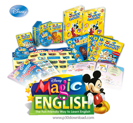 دانلود Disney Magic English Educational and Fun (32 Disc) - مجموعه ی کارتونی آموزش زبان برای کودکان