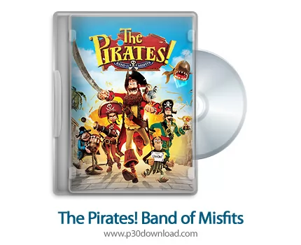 دانلود The Pirates! Band of Misfits 2012 2D/3D SBS - انیمیشن دزدان دریایی! گروه ناجور(2بعدی/ 3بعدی) 