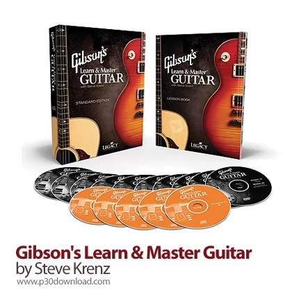 دانلود Gibson's Learn & Master Guitar by Steve Krenz - دوره حرفه ای و کامل آموزش گیتار