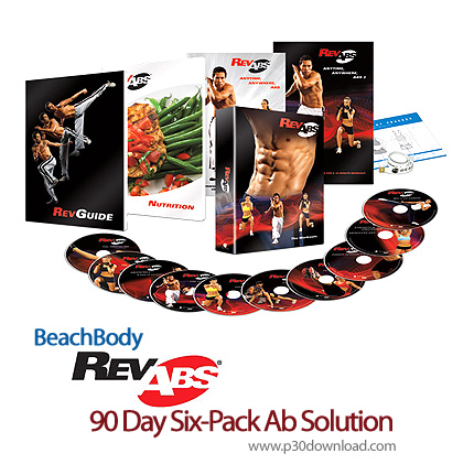 دانلود BeachBody RevAbs: 90 Day Six-Pack Ab Solution - آموزش تمرینات ورزشی لاغری شکم جهت ساخت عضلات 