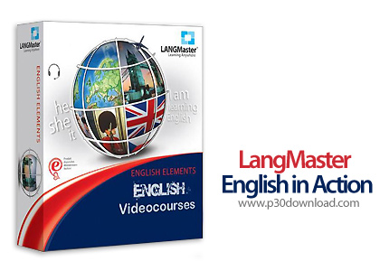 دانلود LangMaster English in Action - انگلیسی در عمل، آموزش مهارت شنوایی و درک مطلب انگلیسی