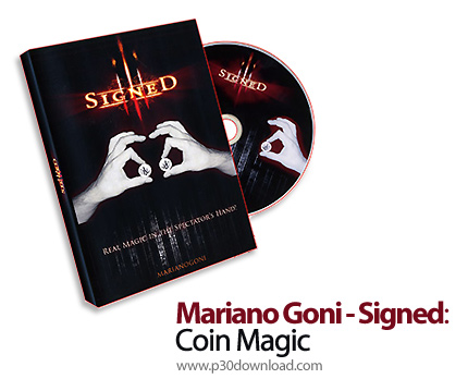 دانلود Mariano Goni Signed: Coin Magic - آموزش تردستی با سکه