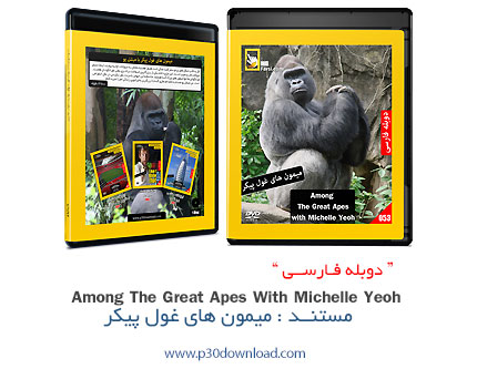 دانلود Among The Great Apes With Michelle Yeoh - مستند دوبله فارسی میمون های غول پیکر