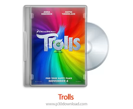 دانلود Trolls 2016 - انیمیشن ترول ها