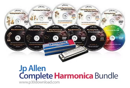 دانلود JP Allen - Complete Harmonica Bundle - آموزش سازدهنی