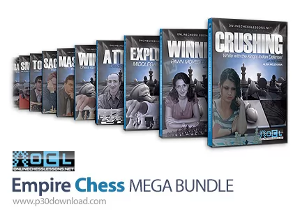 دانلود Empire Chess MEGA BUNDLE Volumes 1-40 - آموزش شطرنج از مبتدی تا حرفه ای