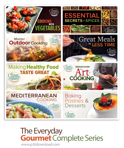 دانلود The Everyday Gourmet Complete Series - دوره کامل آموزش آشپزی
