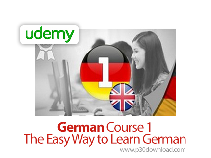دانلود Udemy German Course 1 | The Easy Way to Learn German - آموزش زبان آلمانی - درس 1